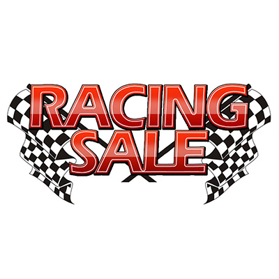 racing sale